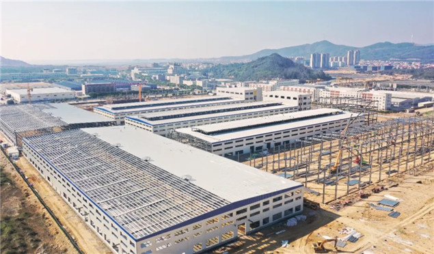 尊龙抖圈官网（福清）产业园建设，拉满进度条！